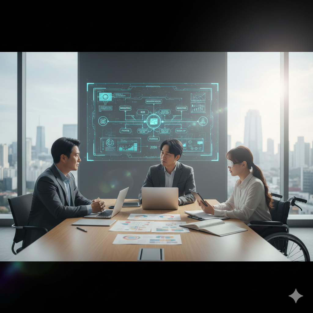 2026년 장애인 창업 컨설팅 지원사업 전문가 1:1 상담 장면